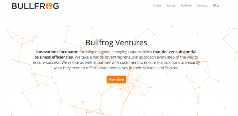 Bullfrog home page